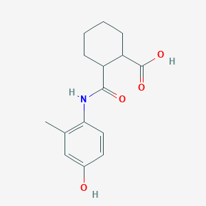 2-{[(4-hydroxy-2-methylphenyl)amino]carbonyl}cyclohexanecarboxylic acid