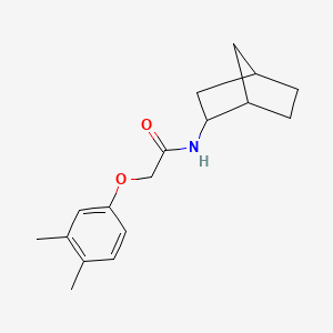 N-bicyclo[2.2.1]hept-2-yl-2-(3,4-dimethylphenoxy)acetamide