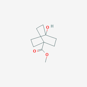 molecular formula C10H16O3 B047430 Methyl 4-hydroxybicyclo[2.2.2]octane-1-carboxylate CAS No. 23062-53-5