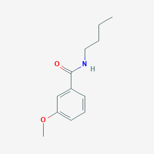 molecular formula C12H17NO2 B4743084 N-butyl-3-methoxybenzamide 