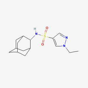 N-2-adamantyl-1-ethyl-1H-pyrazole-4-sulfonamide