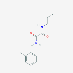 molecular formula C14H20N2O2 B4743215 N-butyl-N'-(2-methylbenzyl)ethanediamide 