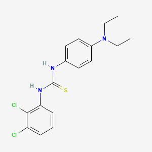 1-(2,3-Dichlorophenyl)-3-[4-(diethylamino)phenyl]thiourea