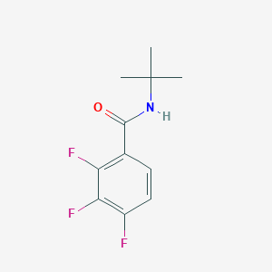 N-(tert-butyl)-2,3,4-trifluorobenzamide