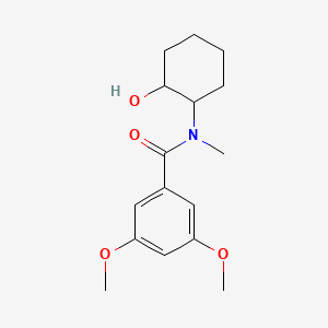 N-(2-hydroxycyclohexyl)-3,5-dimethoxy-N-methylbenzamide