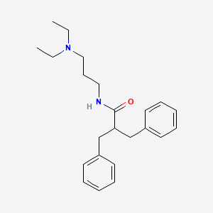 2-benzyl-N-[3-(diethylamino)propyl]-3-phenylpropanamide