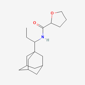 N-[1-(1-adamantyl)propyl]tetrahydro-2-furancarboxamide