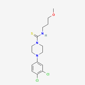 4-(3,4-dichlorophenyl)-N-(3-methoxypropyl)-1-piperazinecarbothioamide