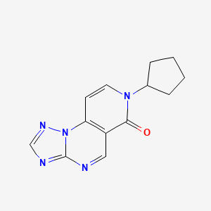 7-cyclopentylpyrido[3,4-e][1,2,4]triazolo[1,5-a]pyrimidin-6(7H)-one