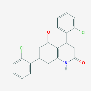 4,7-bis(2-chlorophenyl)-4,6,7,8-tetrahydro-2,5(1H,3H)-quinolinedione