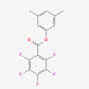 3,5-dimethylphenyl pentafluorobenzoate