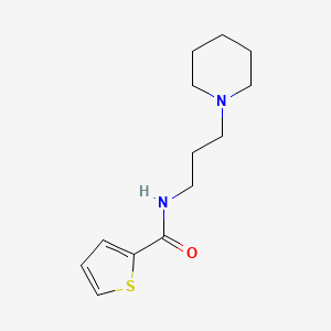 molecular formula C13H20N2OS B4746145 N-[3-(1-piperidinyl)propyl]-2-thiophenecarboxamide 