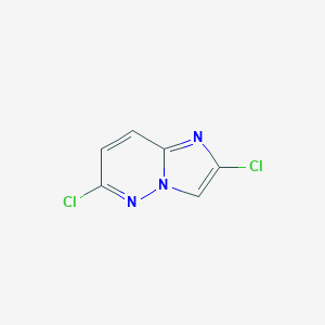B047463 2,6-Dichloroimidazo[1,2-b]pyridazine CAS No. 112581-77-8