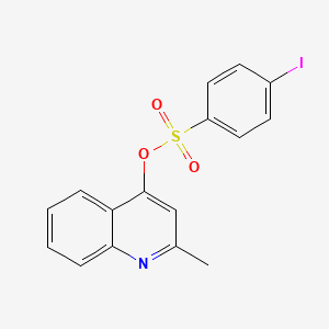 molecular formula C16H12INO3S B4746351 2-methyl-4-quinolinyl 4-iodobenzenesulfonate 