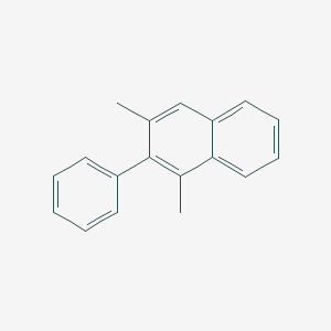 molecular formula C18H16 B047471 1,3-二甲基-2-苯基萘 CAS No. 119264-82-3