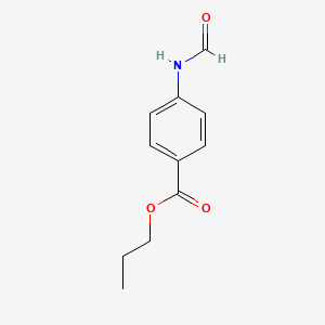 molecular formula C11H13NO3 B4747187 propyl 4-(formylamino)benzoate 