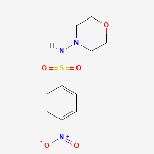 molecular formula C10H13N3O5S B4747676 N-4-morpholinyl-4-nitrobenzenesulfonamide CAS No. 64308-51-6