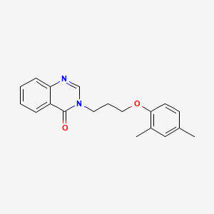 molecular formula C19H20N2O2 B4748063 3-[3-(2,4-dimethylphenoxy)propyl]-4(3H)-quinazolinone 