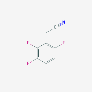 molecular formula C8H4F3N B047490 2,3,6-三氟苯基乙腈 CAS No. 114152-21-5