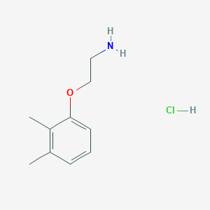molecular formula C10H16ClNO B4749014 [2-(2,3-dimethylphenoxy)ethyl]amine hydrochloride 