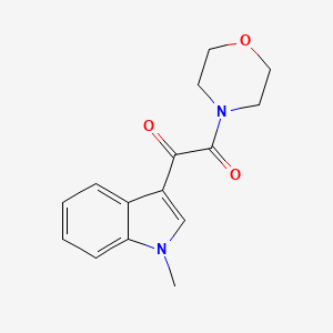 molecular formula C15H16N2O3 B4749277 1-(1-methyl-1H-indol-3-yl)-2-(4-morpholinyl)-2-oxoethanone 