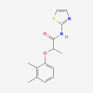 2-(2,3-dimethylphenoxy)-N-1,3-thiazol-2-ylpropanamide