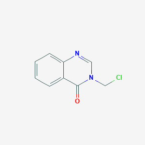 molecular formula C9H7ClN2O B475065 3-(chloromethyl)quinazolin-4(3H)-one CAS No. 99067-49-9