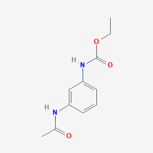 ethyl [3-(acetylamino)phenyl]carbamate
