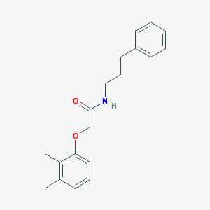 molecular formula C19H23NO2 B4751556 2-(2,3-dimethylphenoxy)-N-(3-phenylpropyl)acetamide 