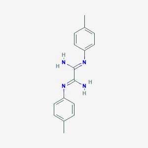 molecular formula C16H18N4 B475190 N'~1~,N'~2~-bis(4-methylphenyl)ethanediimidamide 