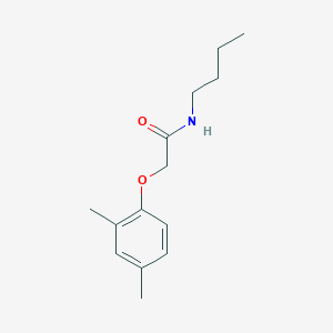 molecular formula C14H21NO2 B4752584 N-butyl-2-(2,4-dimethylphenoxy)acetamide 