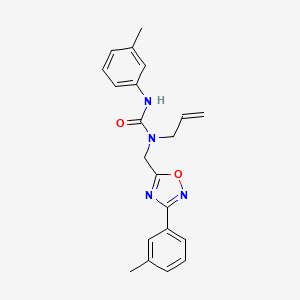 N-allyl-N'-(3-methylphenyl)-N-{[3-(3-methylphenyl)-1,2,4-oxadiazol-5-yl]methyl}urea