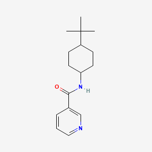 molecular formula C16H24N2O B4753187 N-(4-tert-butylcyclohexyl)nicotinamide 