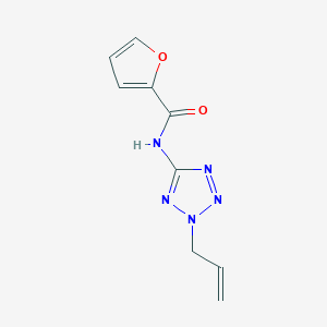 molecular formula C9H9N5O2 B4753547 N-(2-allyl-2H-tetrazol-5-yl)-2-furamide 