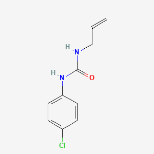 molecular formula C10H11ClN2O B4756204 N-allyl-N'-(4-chlorophenyl)urea CAS No. 37919-93-0