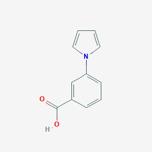 molecular formula C11H9NO2 B475630 3-(1H-吡咯-1-基)苯甲酸 CAS No. 61471-45-2