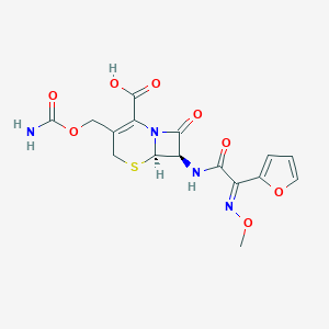 molecular formula C16H16N4O8S B047566 Kefurox CAS No. 97232-97-8
