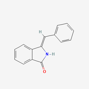 molecular formula C15H11NO B4756977 3-benzylidene-1-isoindolinone 