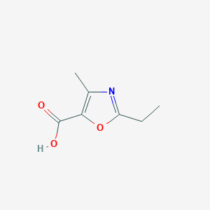 B047572 2-Ethyl-4-methyl-1,3-oxazole-5-carboxylic acid CAS No. 113366-51-1