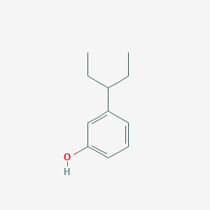 molecular formula C11H16O B047574 3-(1-乙基丙基)苯酚 CAS No. 97218-43-4