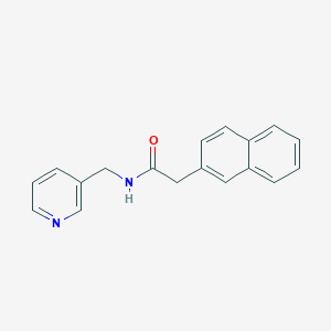 2-(2-naphthyl)-N-(3-pyridinylmethyl)acetamide