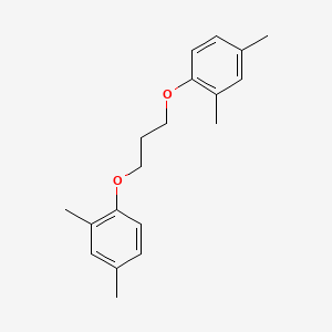 molecular formula C19H24O2 B4760501 1,1'-[1,3-propanediylbis(oxy)]bis(2,4-dimethylbenzene) 