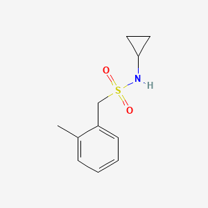 N-cyclopropyl-1-(2-methylphenyl)methanesulfonamide