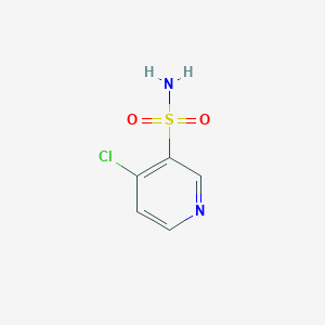 molecular formula C5H5ClN2O2S B047618 4-氯吡啶-3-磺酰胺 CAS No. 33263-43-3