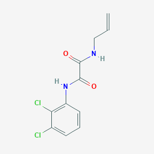molecular formula C11H10Cl2N2O2 B4762600 N-allyl-N'-(2,3-dichlorophenyl)ethanediamide 
