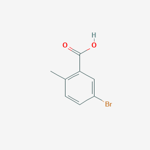 molecular formula C8H7BrO2 B047628 5-溴-2-甲基苯甲酸 CAS No. 79669-49-1