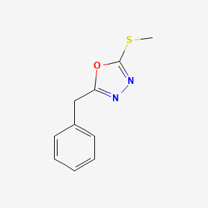 2-benzyl-5-(methylthio)-1,3,4-oxadiazole
