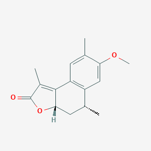 molecular formula C16H18O3 B047638 赫里托宁 CAS No. 123914-48-7