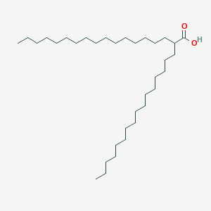 molecular formula C34H68O2 B047649 2-Hexadecyloctadecanoic acid CAS No. 89547-15-9