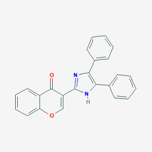 3-(4,5-diphenyl-1H-imidazol-2-yl)chromen-4-one